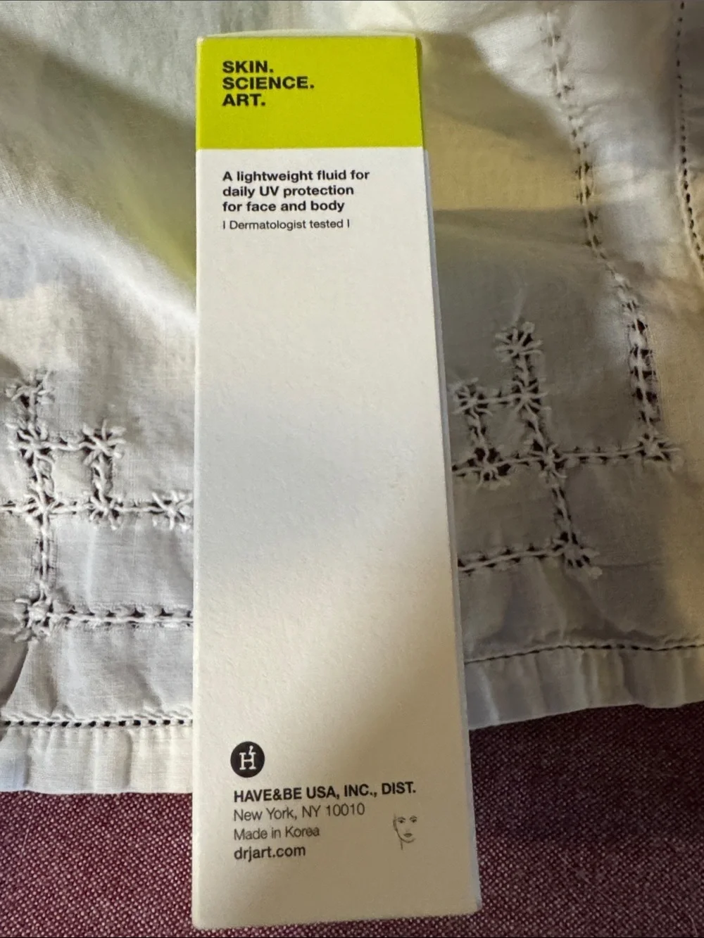 Dr. Jart+ Every Sun Day Sun Fluid SPF 50+ — White & Lime